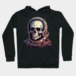 A  Skeleton In An Astronaut Helmet Hoodie